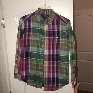 polo button down